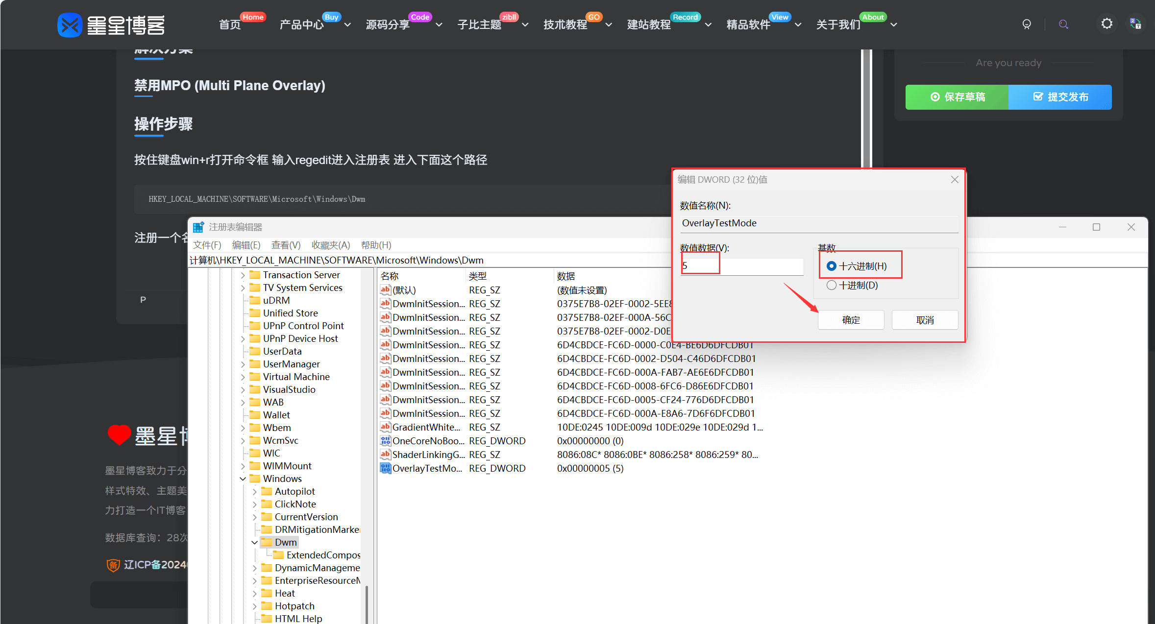 记录一下Windows11切换应用存在残影问题的解决方案-墨星博客 - 提升技术能力的必备资源教程网